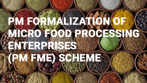 PM Formalization of Micro Food Processing Enterprises Scheme