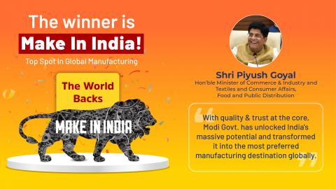 India: The Top Spot in Global Manufacturing