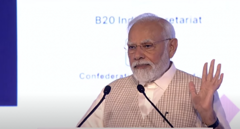 PM Narendra Modi addresses B20 Summit India 2023, Delhi